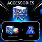 CuberShop GAN 251 M Air (10th Anniversary Special Edition) 2x2 Magnetic Speed Cube  Gans 2025 Transparent Plastic 10 Anniversary  Smooth & Fast 2 by 2 Collectible  GAN 251M Air (Transparent UV Coated)