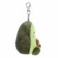 Aurora Adorable Palm Pals Airy Avocado Clip-On- Fun Collectible Plush For Kids and mature-themed Collectors - Perfect For Backpacks and Birthday Gifts - Green 4 Inches