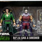 DC Collectibles Batman Vs Teenage Mutant Ninja Turtles - Ra's Al Ghul & Shredder Figure 2 Pack limited availability