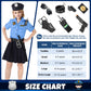 Luucio Girls Police Officer Costume For Kids, Police Costume For Kids, Halloween Costume For Girls, Role Play Kit For Girls