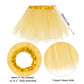 Jmkcoz Lion Ears Headband Tail Bowtie Tutu Costume Set, Lion Halloween Animal Fancy Dress Up Cosplay Party Favor
