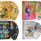 Pn Avan Pokemonn, Play Card Set Waterproof Plastic Cards Colour Golden 55. Silver 55. Black 55.Rainbow 55. Set (220 Pcs)