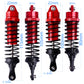 Aluminum RC Shocks for 1/10 Traxxas Slash 4x4 Rustler 4X4 VXL Shocks Stampede 4X4 Shocks Hoss 4X4 Monster Truck,Front & Rear, Re