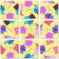 B.Dazzle Scramble Squares Cupcakes Puzzle - 9 Piece Brain Teaser - Engaging Mind Game for All Ages - 12 x 12 Size