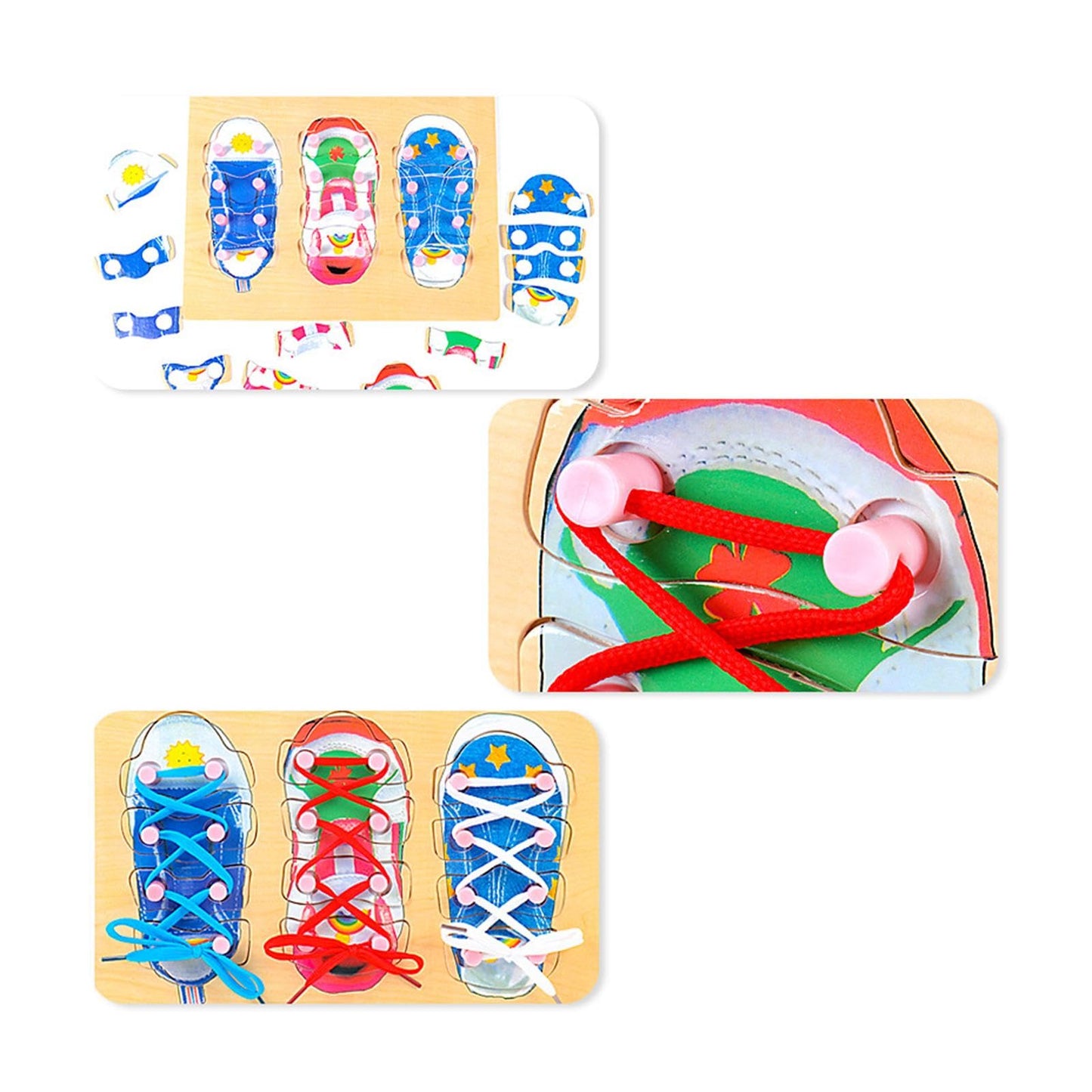 Merishopp Busy Board Early Education Game Basic Life Skill For Toddlers Children| Baby Learning Toy | Infant Activity Toy | Sens