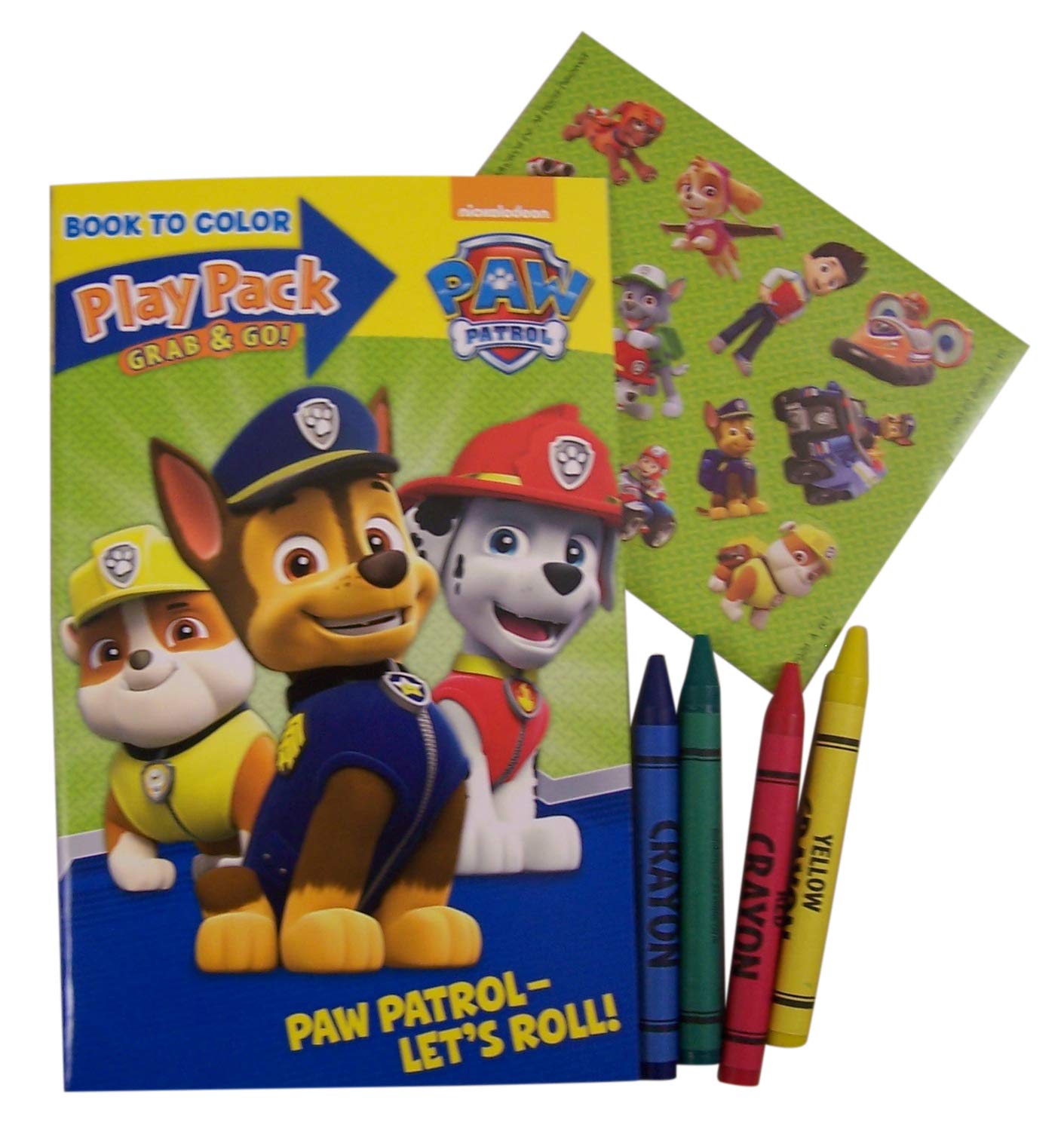 Bundle of 12 Nickelodeon Paw Patrol Grab & Go Play Packs