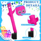 Poen 3 Pcs Mini Inflatable Tube Man Gift Funny Gag Birthday Wacky Waving Inflatable Guy With Blower Desktop Mini Dancer Gift For