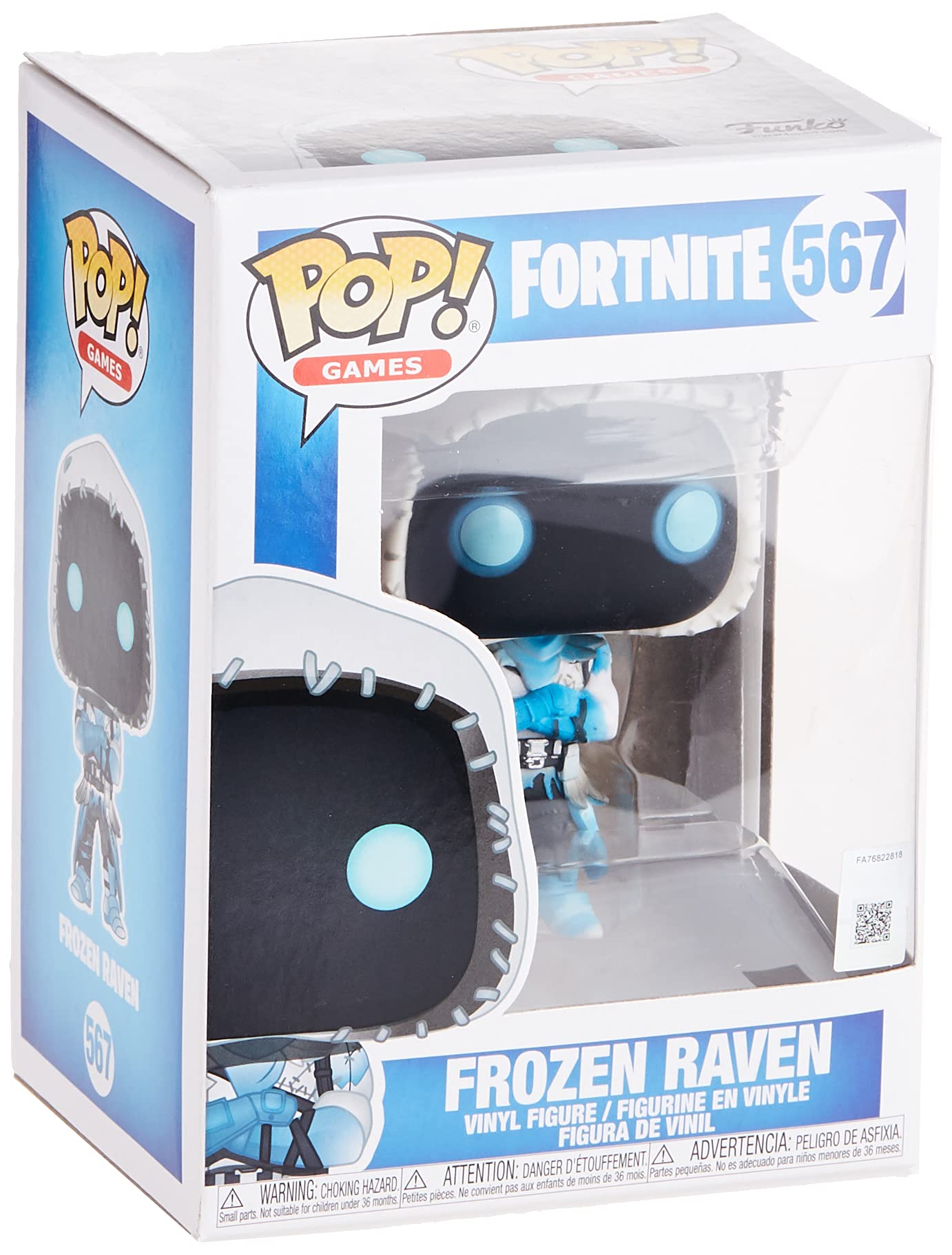 Funko Pop! Games: Fortnite - Frozen Raven, 3.75 inches