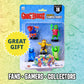 P.M.I. Gang Beasts Stampers for Kids  Mini Stamps for Kids  5 Pack Set  16 Kids Stamps to Collect  Official Gang Beasts Stampers