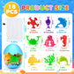 Aukful Suction Cup Toys For Kids Bath Toys, 18Pcs Ocean Animal Suction Bath Toys With Eggshell Storage,Mold Free Bath Toys Toddl