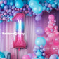 Rainbowq 1 Number Balloon 40 Inch For Boy Or Girl Big Starry 0-9 Foil Mylar Large Balloon Number 1 Happy 1St Birthday Party Anni