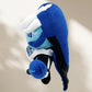 PRWLGFB Shadow Milk Cookie Plush Toy, 9.8" Blue Cotton Stuffed Animal for Kids and Video Game Fans