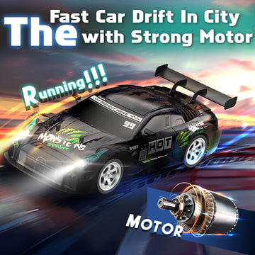 Sakeye RC Car, 1/16 RC Drift Car, 2.4GHz 4WD Rcemote Control Car for Adults Drifting RC Car High Speed Hobby Racing Car with Lig