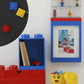 Lego Minifigure Display Case 16 Red, Large