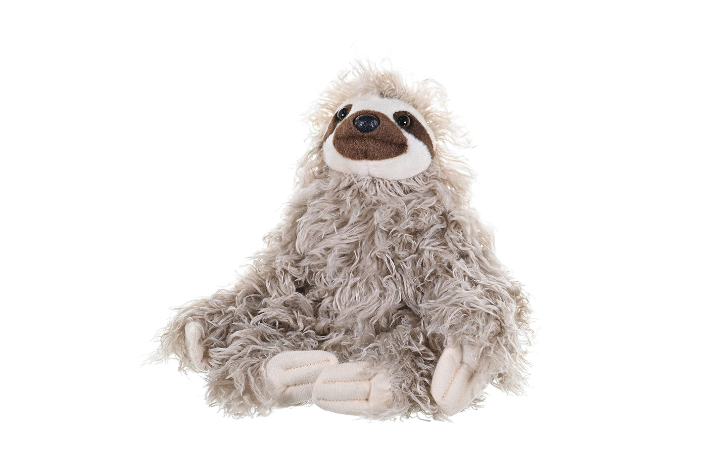 WILD REPUBLIC 8 Grey Three Toed Sloth Plush Stuffed Animal Toy - Perfect Cuddlekins Gift for Kids and Sloth Lovers