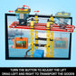 HOGOKIDS City Wharf Building Set with Crane, 1373PCS, Plastic, 25"x13"x18", Includes Ship, Train, Truck & Containers, Ages 6-14+