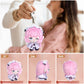 UTIEHD Anime Game Character Backpack Keychain Charm  Cute 4 Inch Collectible Figure  Compact Size for Bags and Keys for Fans (Elysia)