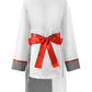 Relibeauty Kids Chef Costume Set For Kids Boys Girls Role Play With Detachable Apron, 130 White