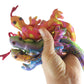 Curious Minds Busy Bags Set Of 3 - Lizard Sand Filled Animal Toy - Heavy Weighted Sandbag Animal Plush Bean Bag Toss - Shimmerin
