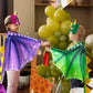 D.Q.Z Toddlers Dinosaur-Dragon-Wings Costume for Kids with Mask, Dino Cape Boys Dress Up Birthday Party Toys Gifts (Brown)