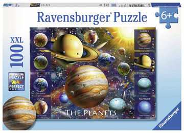 Ravensburger 108534 The Planets Jigsaw Puzzles, Blue