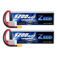 Zeee 3S Lipo Battery 5200mAh 120C 11.1V RC Soft Pack Battery with XT60 Connector for RC Car Truck Airplane Helicopter Plane Quad