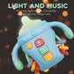 Baby Musical Toys,Sensory Learning Toy With Music And Lights,Pacifier Teething Musical Toys,Rattle Toy For Toddlers,Boys And Gir