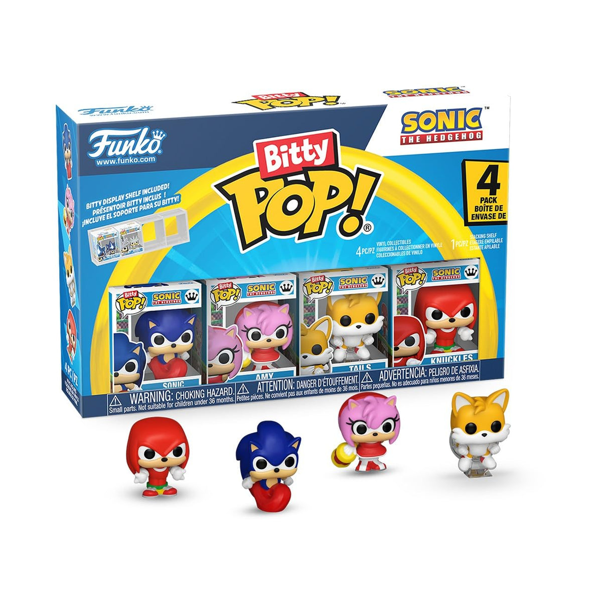 Funko Bitty POP! 4 Pack: Sonic the Hedgehog  Sonic