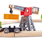 Hape Cargo Delivery Loop Train and Railway Toy Set Multicolor  19.69'' L x 15.75'' W x 4.72'' H