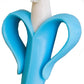 Baby Banana - Blue Banana Toothbrush, Training Teether Tooth Brush For Infant, Baby, And Toddler