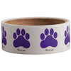 U.S. Toy Purple Paw Print Stickers - Roll of 100
