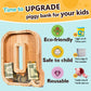 Summidate Wooden Letter Piggy Bank| Piggy Bank For Boys Girls Toddler| Alphabet Q Money Bank| Coin Bank Birthday Gift For Kids|2024 Graduation Money Box (Q)