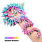 LOCYFENS Large 30'' 3D Printed Dragon, Articulated 3D Dragon Toys, Long Crystal Dragon Rainbow Color Change