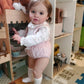 Kokomandy Big Size Realistic Reborn Toddler Dolls 26 Inch Lifelike Reborn Baby Girl Cute Standing Doll Weighted Body Real Life Silicone Reborn Babies Bebes Doll Toddler Girls Birthday Gifts