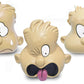 The Pencil Grip Feeling Heads, Soft Stress Ball with Emotion Faces, Opens Communications To Express Feelings, 5 Pack, Caucasian