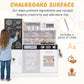 Costzon Play Kitchen For Kids, Wooden Toy Kitchen Set With Stoves, Microwave, Blackboard, Water Dispenser, Telephone, Cooking Ac