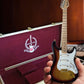 Axe Heaven Fs-022 Licensed Fender Stratocaster 60Th Anniversary Set - Case And Mini Guitar