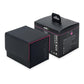Vault X Exo-Tec® Modular Sideloading Deck Box Module For 100+ Tcg Cards. Detachable Magnetic Lid. Fits Commander & Standard Trading Cards. (Black/Electric Pink)