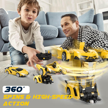 Dolanus Remote Control Car - Transform Robot RC Cars, Toys for Ages 5-7, Kids Toys, 4 Year Old Boy Toys, Toys for 3 4 5 6 7 8 10