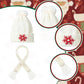 4 Pack Doll Clothes Christmas Mini Snowman Hats Scarf, Santa Knit Hat Christmas Tree Scarf For Doll Elf Santa Mini Snowman (Nove