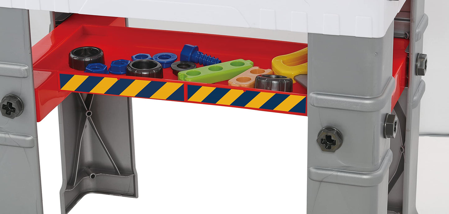 VTech My Busy Workbench, Interactive Toddler Toy, Pretend Play Tools, 100+ Pieces, Lights, Music & Sounds, Kids Gifts 3, 4, 5 +