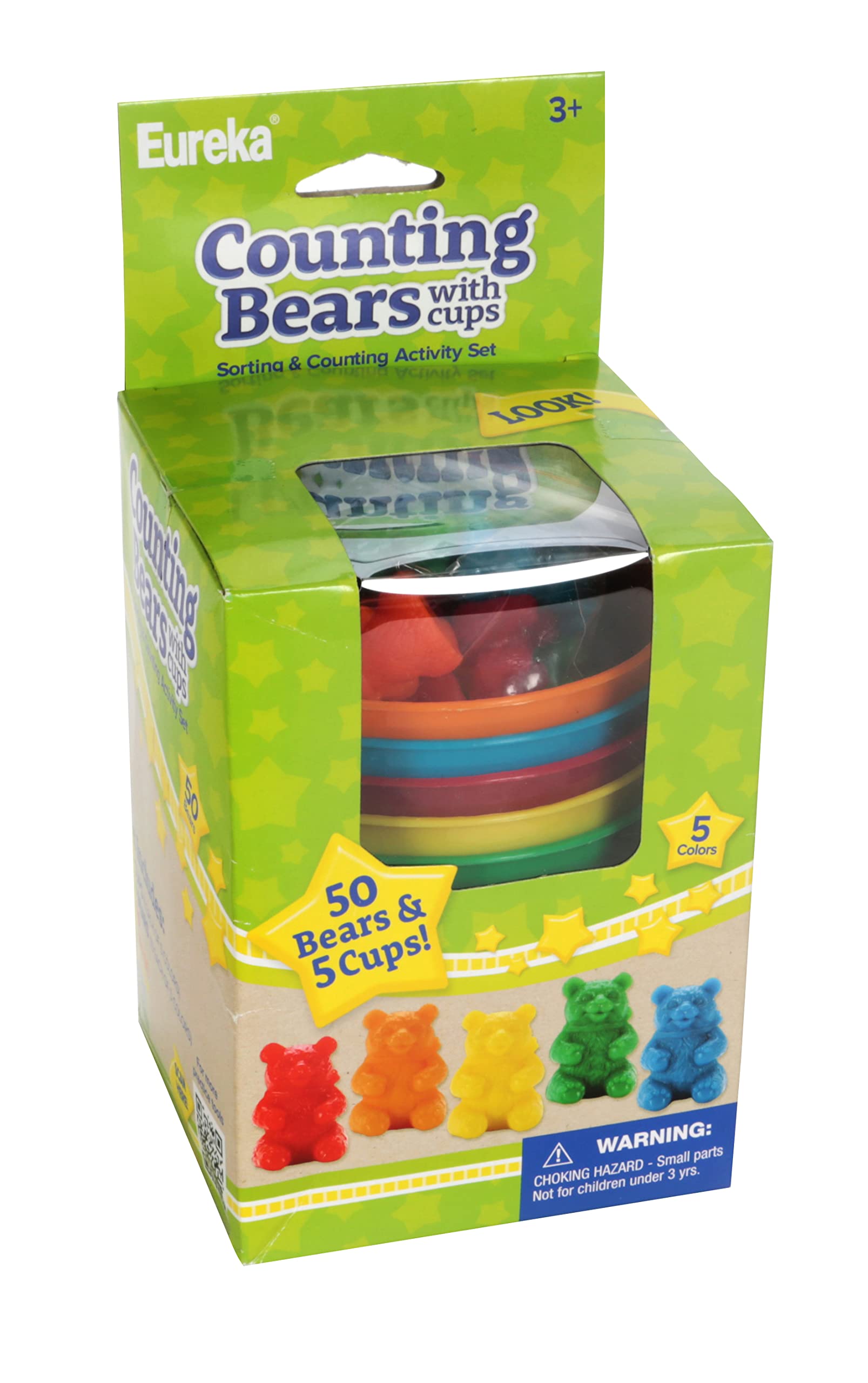 50 Counting Bears with 5 Cups