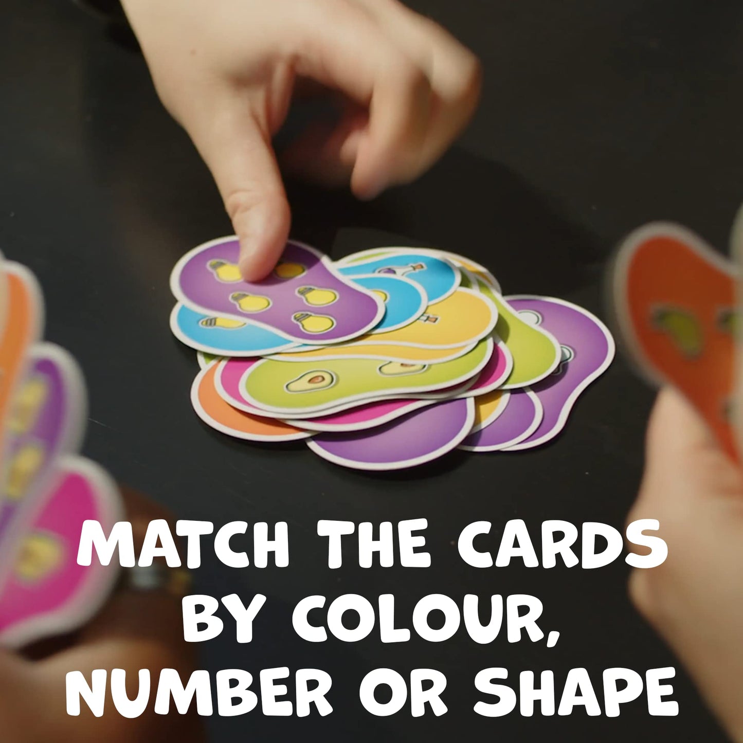 Blue Orange Games Pear Shaped Card Game - Family or mature-themed Speed Matching Party Game for 1 to 8 Players. Recommended for Ages 7 & Up.