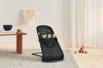 BabyBjörn Googly Eyes Toy for Bouncer in Black & White - Engaging Infant Accessory for Playtime and Development