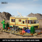 TOY PLAYER Breaking RV Adventure Building Set - MOC Upgraded Classic Scene, Compatible with Lego for Adults, Plastic Material