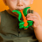 Baby Banana - Mystical Dragon Toothbrush, Training Teether Tooth Brush For Infant, Baby, And Toddler