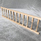 Sxfse Dollhouse Decoration Accessories,Miniature Fence Handrail 1:12 Mini Dollhouse Fence Cute House Mini Fence (Beige, 2 Pcs)