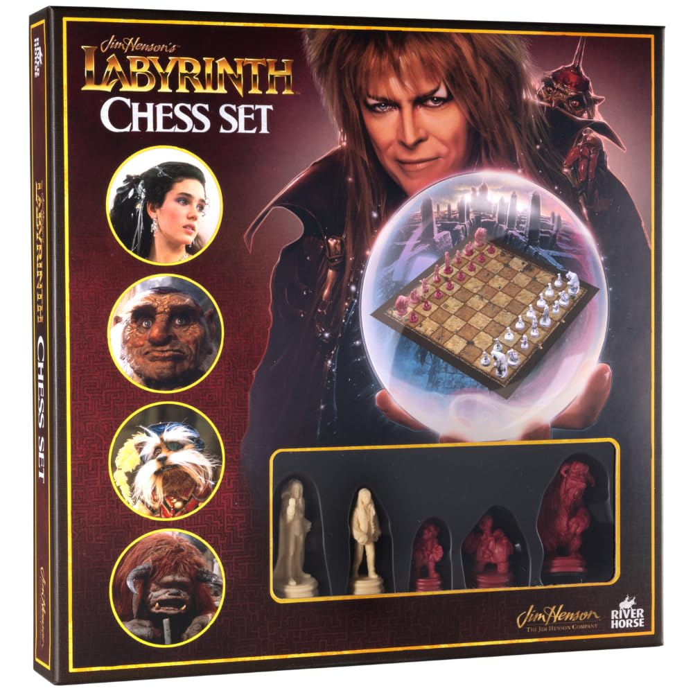 River Horse Jim Henson's Labyrinth Chess Set - Plastic Model RH_LAB_009