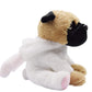 Baboli Cuddly Pug Stuffed Animals Soft Toys With Adorable Bunny Costumes Super Cute Puppy Dog Plush Animal For Easter Basket And