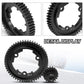 OGRC 54T 1 Mod Hardened Steel Spur Gear with 18T Motor Pinion Gear for Traxxas 1/5 X-Maxx 1/7 XO-1 1/10 Maxx/E-Revo 2.0 VXL Repl